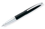 Cross ATX Basalt Black/Chrome Trim Fountain Pen